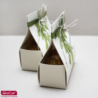 Cách làm hộp đựng bánh bằng giấy đơn giản mà đẹp