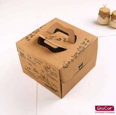 Hướng dẫn cách cắt hộp giấy đựng bánh hình vuông